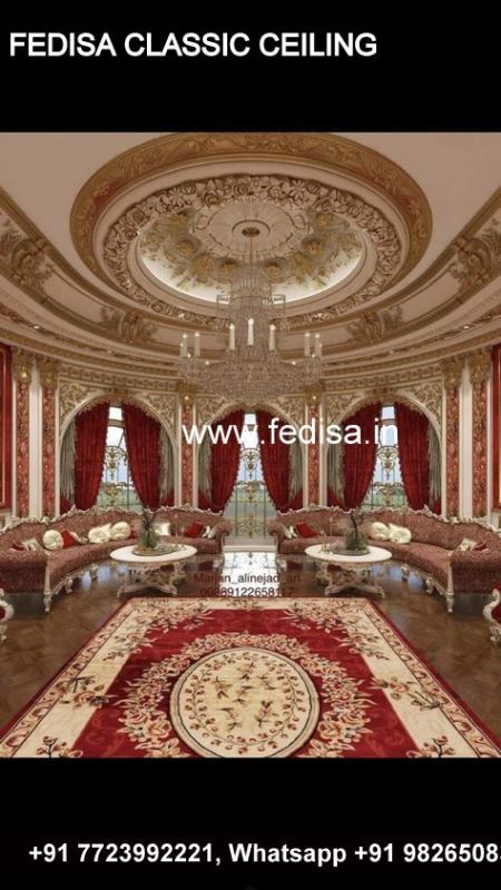 Classical Pop Design Latest Luxury Rectangular Hall Pop Design
