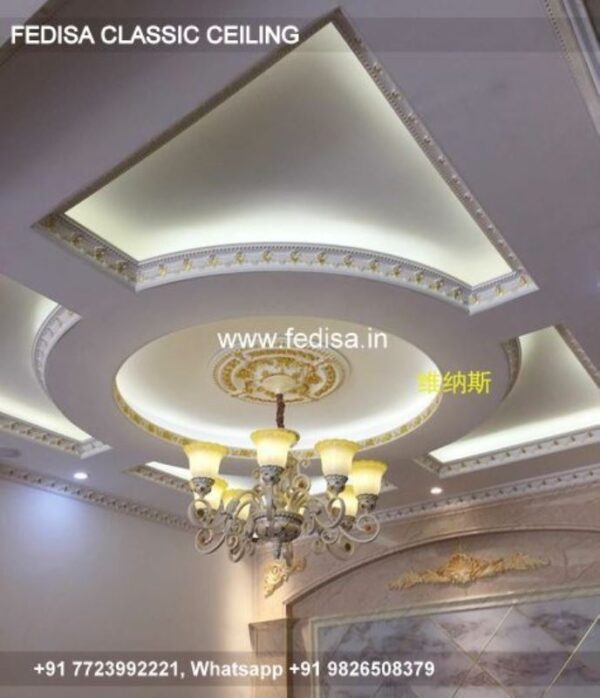 Classical Pop Wall Design Luxury Plastic Paris Roof Design