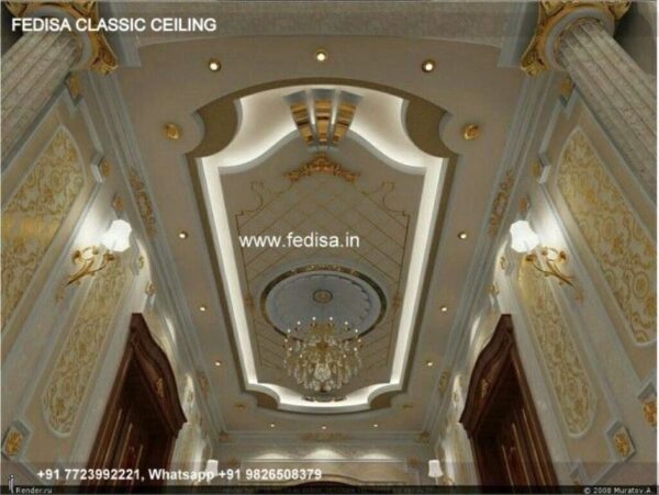 Luxury New Pop Design Classic Saint Gobain Pop Ceiling Design