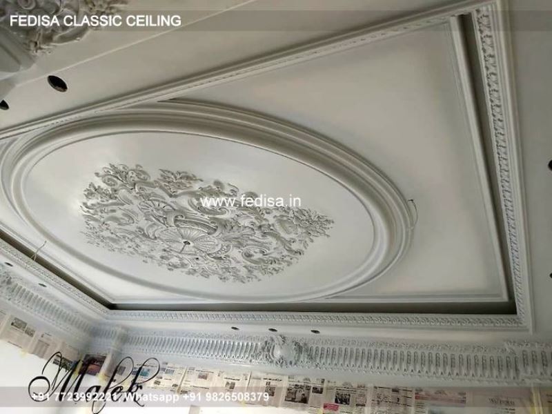 Classical House Pop Design Luxury Ceiling Design Simple House