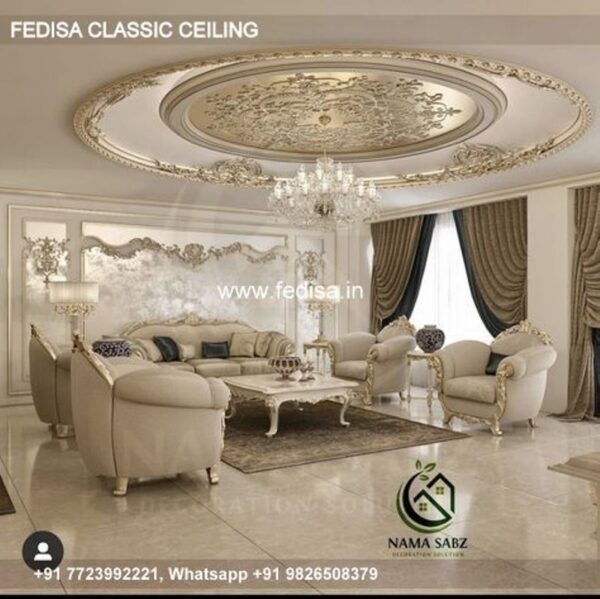 Luxury Pop Down Ceiling Design Classic Best Pop Ceiling Design For Living Room