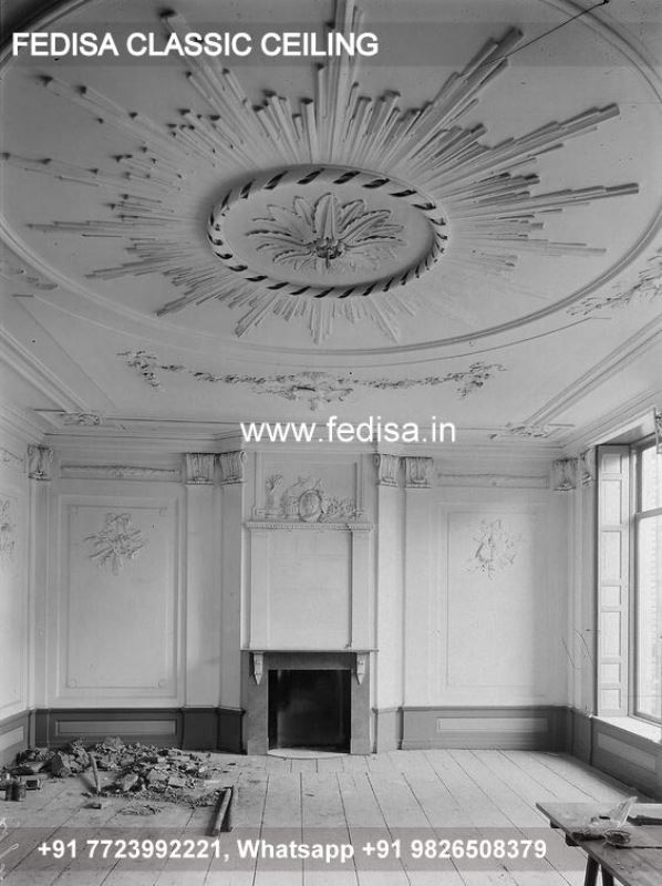 Luxury Main Hall Fall Ceiling Design Classic Pop Minus Design