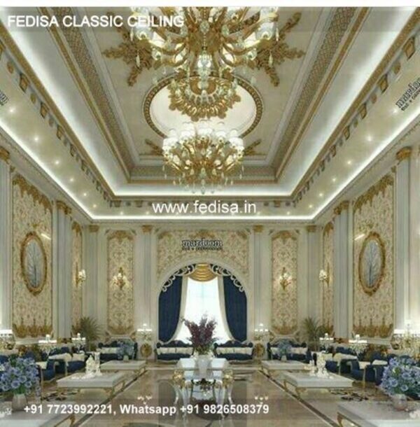 Luxury Pop Design For Living Room Classic False Pop Design