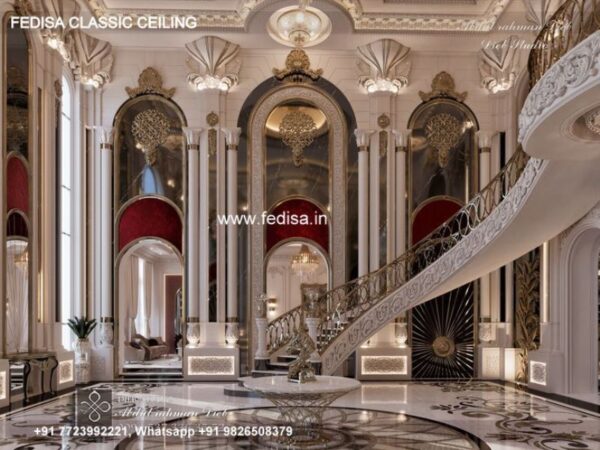 Luxury Pvc False Ceiling Design Classic Pop Plastic Design