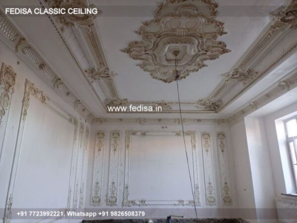 Classical Gypsum Designs Luxury Side Fan Pop Design