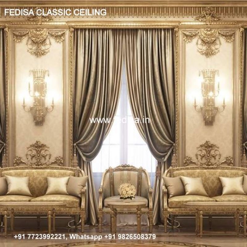 Classic False Ceiling Color Classical Pop Ceiling Simple