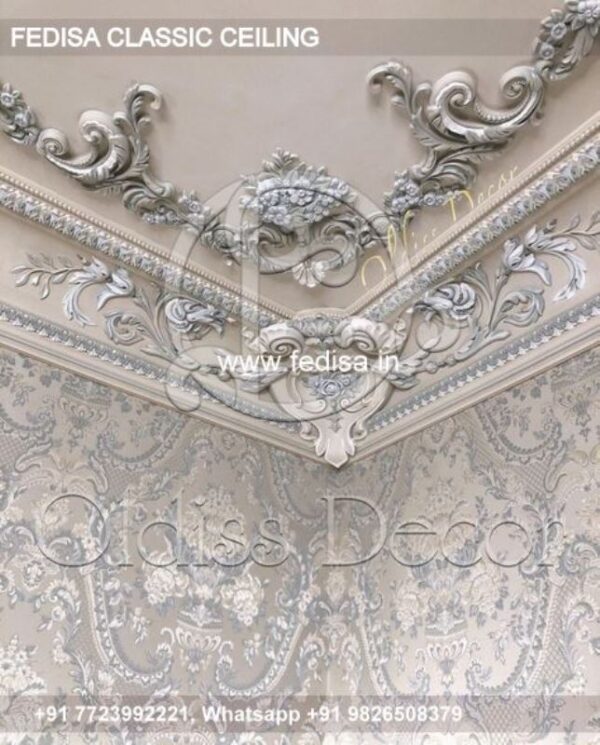 Classical Simple Pop Design For Hall 2037 Luxury Restaurant Pop Ceiling Design