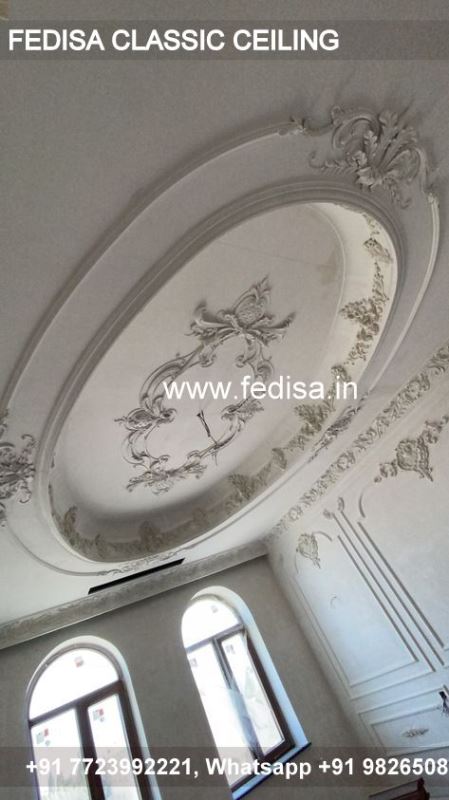 Luxury Ceiling Design Classic False Gypsum Ceiling Design