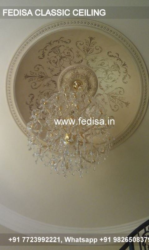 Luxury Modern Ceiling Design For Living Room 2039 Classic False Ceiling Two Fans