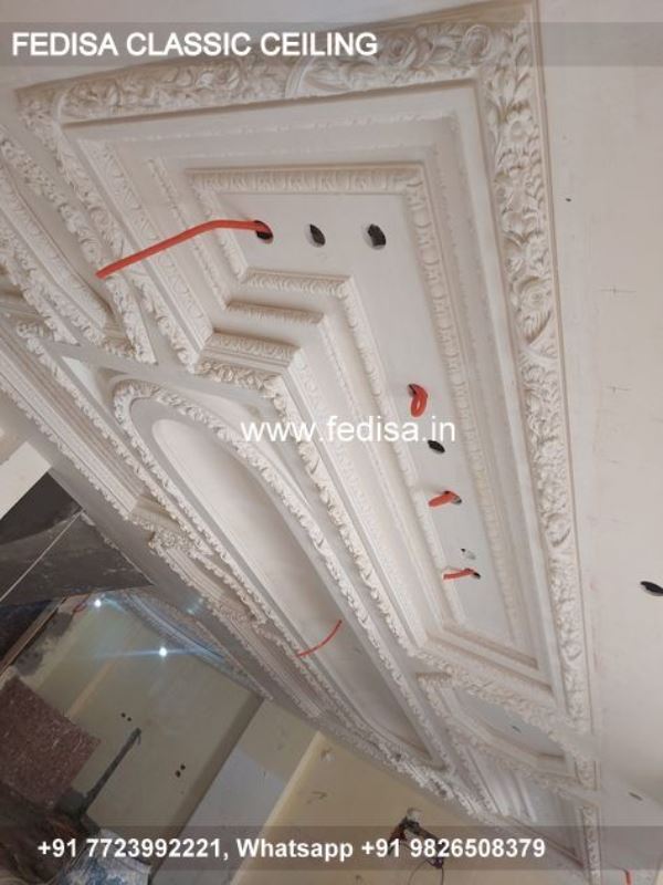 Classical Bathroom Ceiling Design Luxury Chhath Ki Pop Ke Design