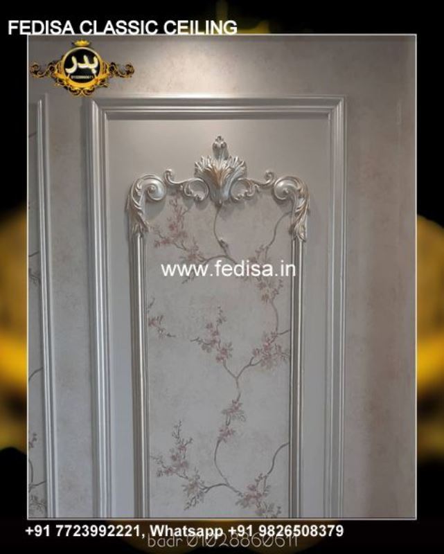 Classic Pvc False Ceiling Price Classical Ceiling Design For Hall In Cement