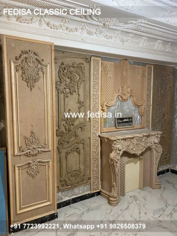 Classic Simple False Ceiling Classical Ceiling Ka Design Pop