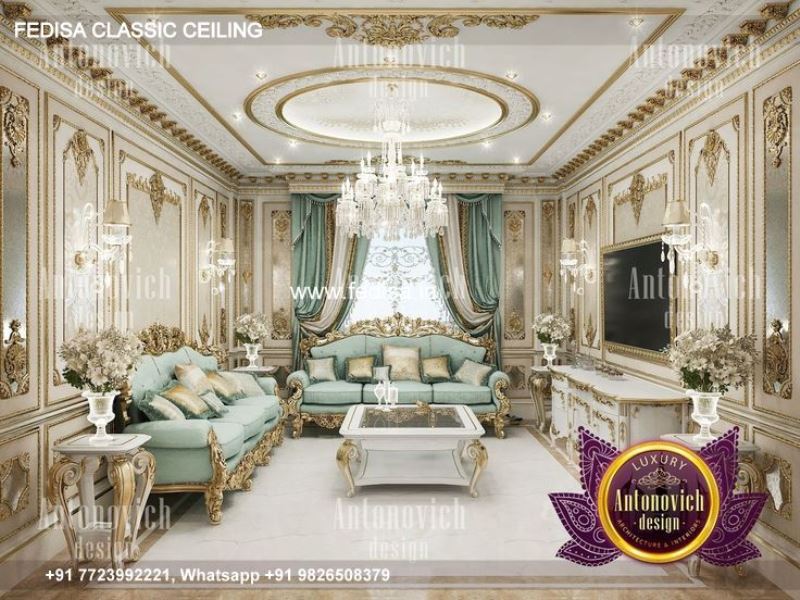 Luxury Pop Design Latest Classic Ceiling Design Heart
