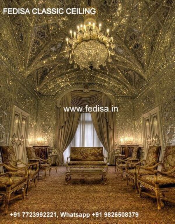 Classic Best False Ceiling Design Classical Pop Design Round Shape