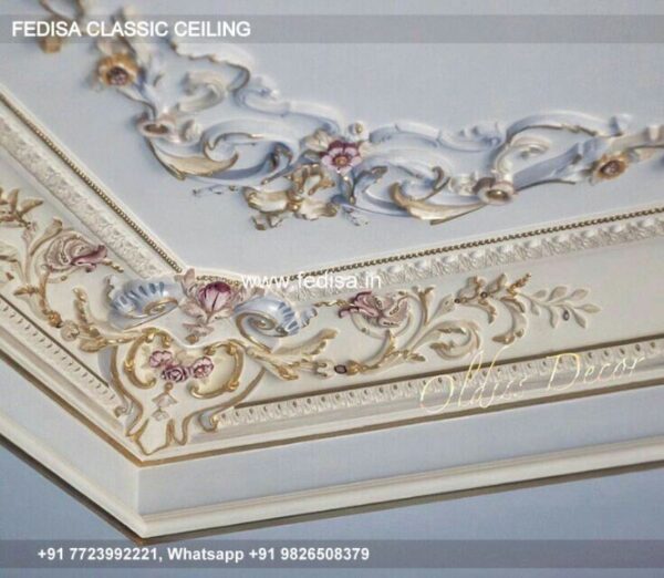 Luxury False Ceiling Design 2039 Classic Pop Ceiling Plain Design