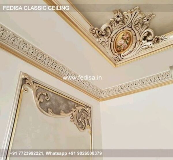 Luxury Ceiling Design For Hall 2040 Classic Pop Cross Design