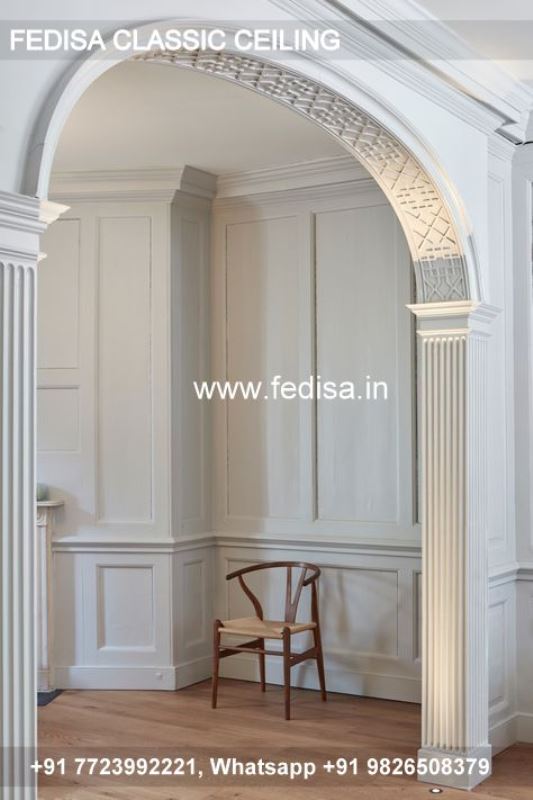 Classical Ceiling Paint Design Luxury Simple Pop Light Design
