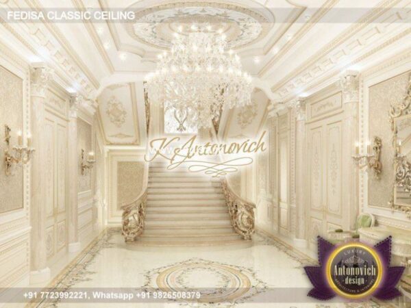 Luxury Pop Dizain Classic Fall Ceiling Plus Minus Design