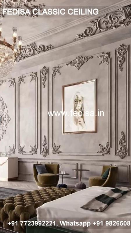 Classic Ceiling Decoration Ideas Classical Living Room False Ceiling Design For Hall With Two Fans