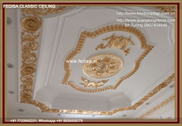 Classic Gypsum False Ceiling Design Classical Ceiling Pop Latest Design
