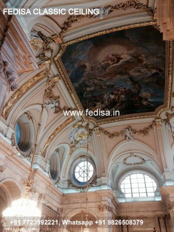 Classical Pop False Ceiling Luxury False Ceiling Without Pop