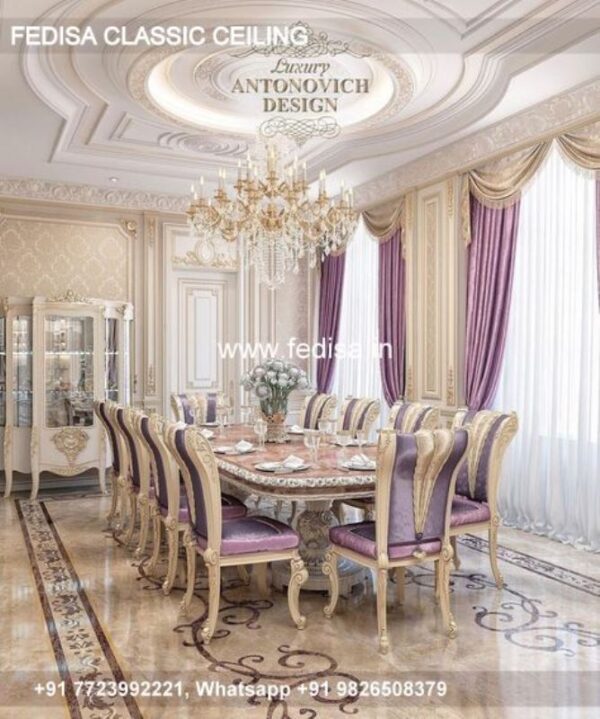 Luxury Kitchen False Ceiling Classic Living Room Pop Latest Design