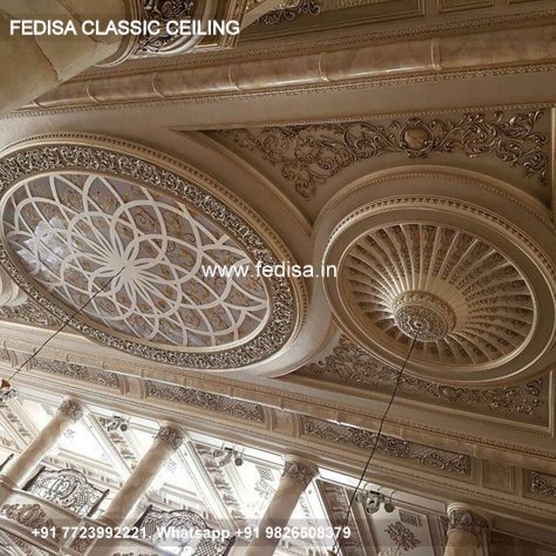Luxury Pal Ceiling Classic Cross Pop Design