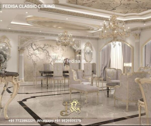 Classic Main Hall Fall Ceiling Design Classical Ceiling Ideas