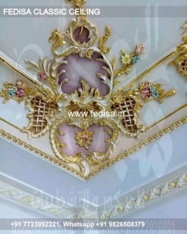 Luxury Gypsum Designs Classic Pvc False Ceiling Design