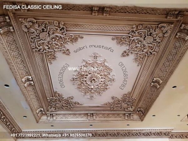 Classic Best Pop Design For Hall Classical Four Ceiling Design