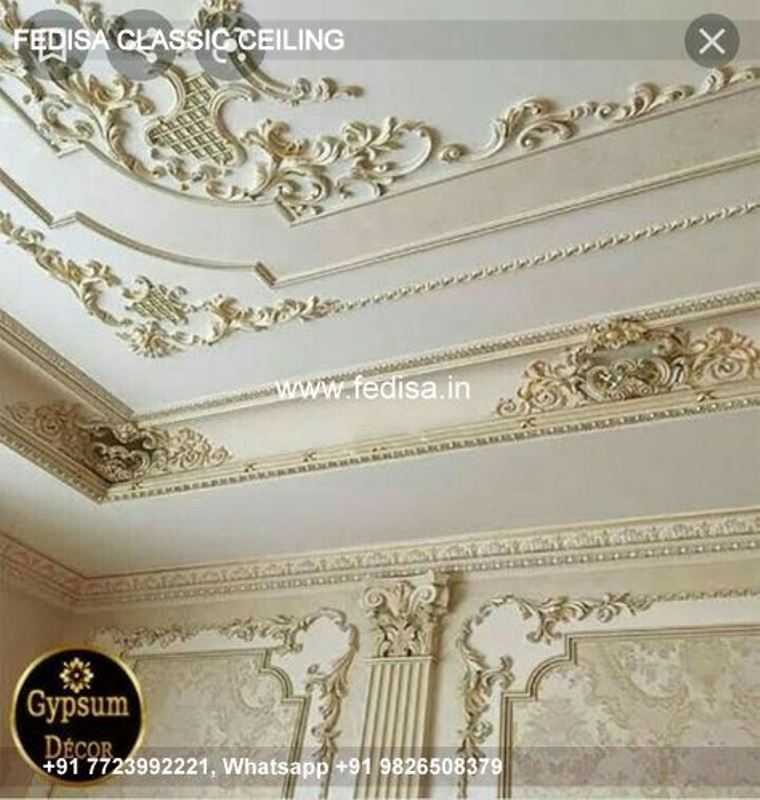 Luxury Pop Design For Living Room Classic New Modern Pop Plus Minus Design