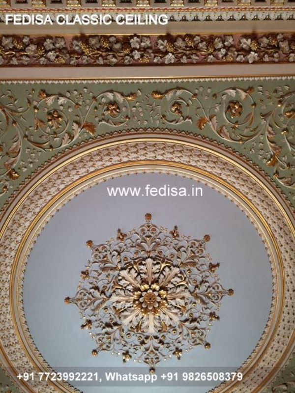 Classical Home Pop Design Luxury Washroom Ceiling Design