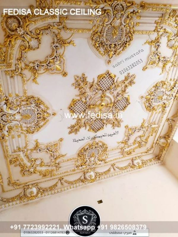 Classical Pop Design Luxury Kitchen False Ceiling Design 2020
