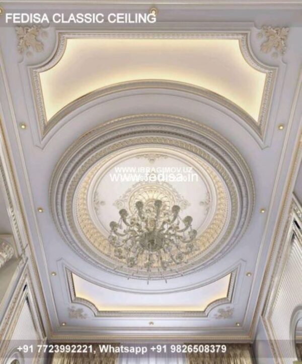 Luxury Pop Design Simple Classic Flat Ceiling Design