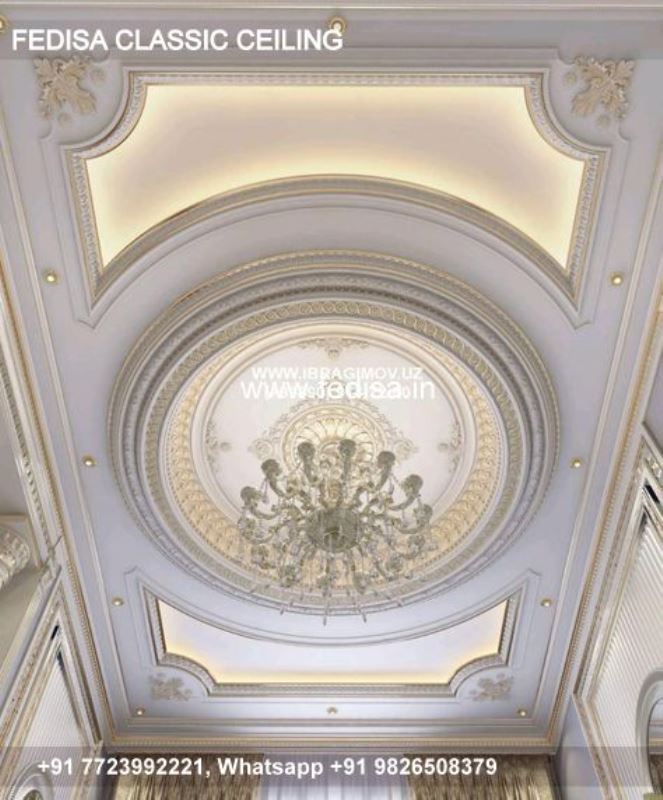 Luxury Pop Design Simple Classic Flat Ceiling Design
