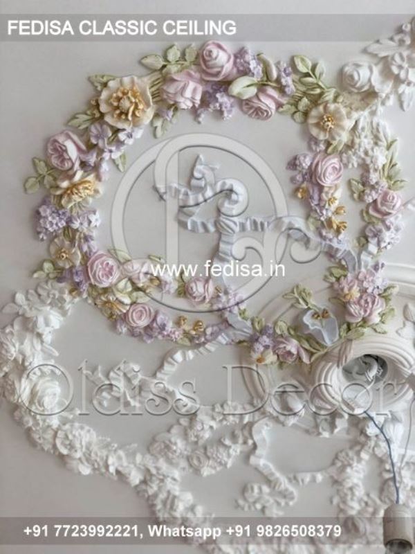 Luxury Pop Design For Bedroom Classic L Shape False Ceiling Design