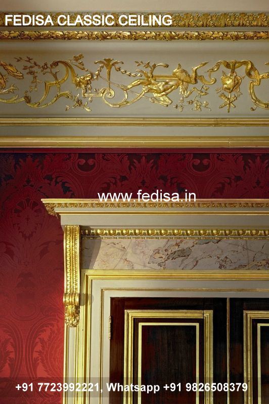 Classical Home Ceiling Design Luxury Bedroom Modern Pop Plus Minus Design