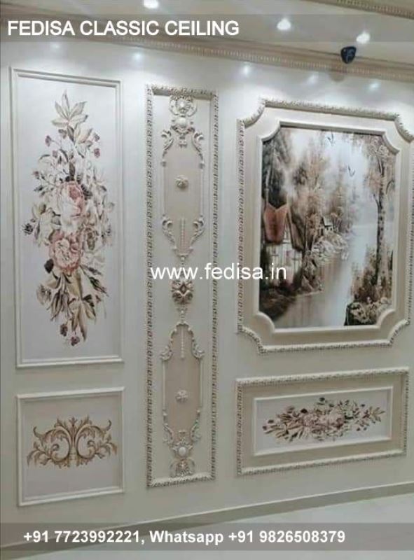 Luxury Types Of False Ceiling Classic Gallery Plus Minus Design