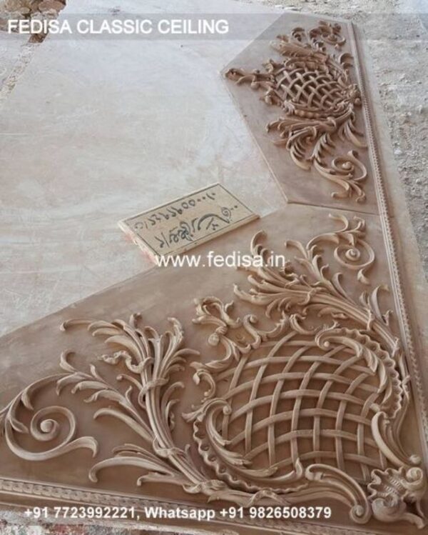 Classic Saint Gobain False Ceiling Classical Pop Latest Design For Hall