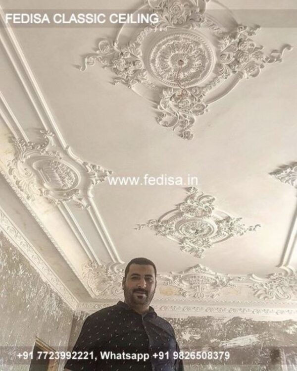 Luxury Kitchen Pop Design Classic Molding Design For Roof