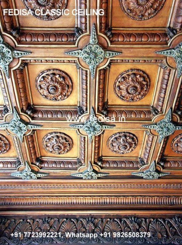 Luxury Pop Color Design Classic False Ceiling Border Design