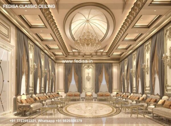 Luxury Pop Ki Design Classic Fall Ceiling Design For Hall With Two Fans 2020
