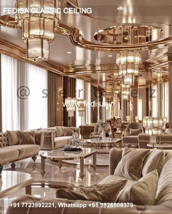 Classic Best False Ceiling Design Classical Pop Ceiling Design With 2 Fans