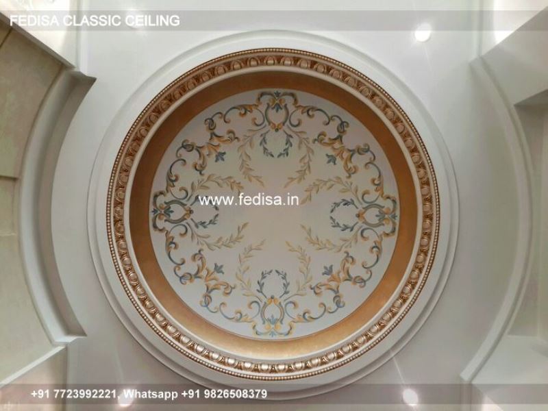 Classic Pop Design Latest Classical Dining False Ceiling Design