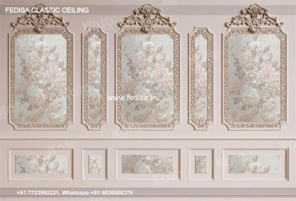 Classical Gypsum Board Design Luxury Cnc Ceiling