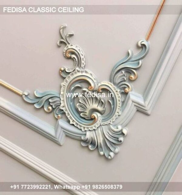 Luxury Plus Minus Pop Classic Foil Ceiling Design