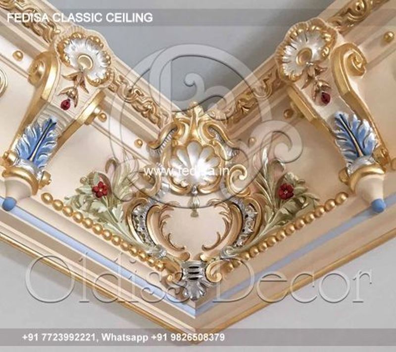 Luxury Simple Pop Design New Classic Corridor False Ceiling