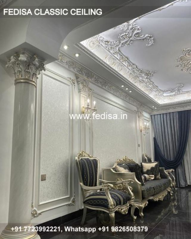 Classic Pop Plus Minus Design For Porch Classical False Ceiling Design With Fan For Bedroom