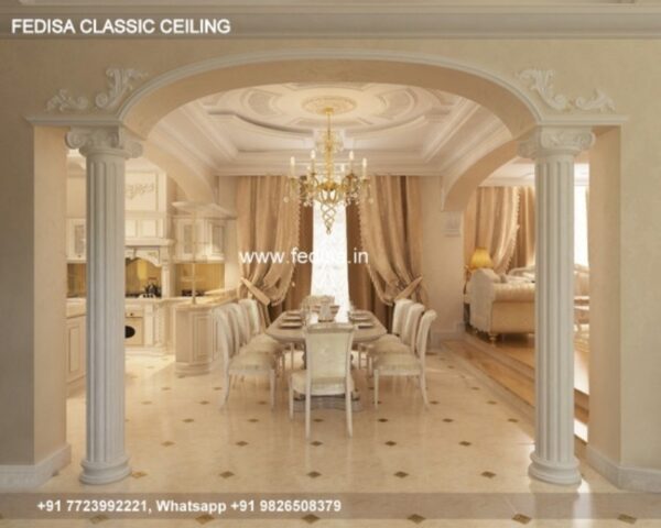 Luxury Modern Simple Pop Design Classic Ball Ceiling Design