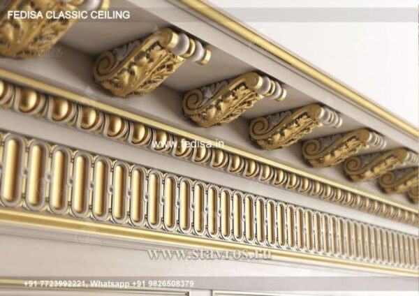Luxury Pop Design For Roof Plus Minus Classic L Shape Hall False Ceiling Design